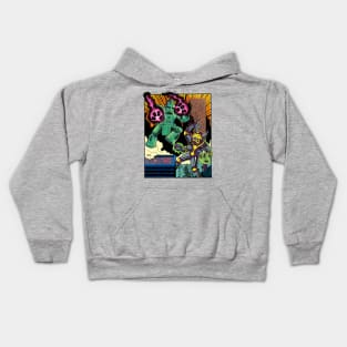 Kaiju Clash of the Gods Kids Hoodie